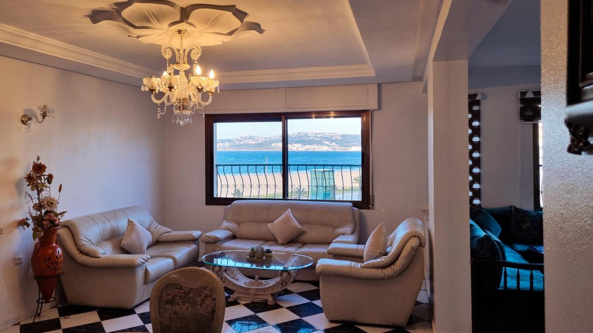Luxury Sea And Marina View Apartment Tanger Exterior foto